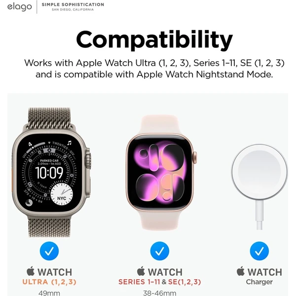 ELAGO WT3 Macintosh stojan pre Apple Watch Ultra čierny - Stojany - Obrázok d_ba965d3e8dc7430286732e0f2bd7914b