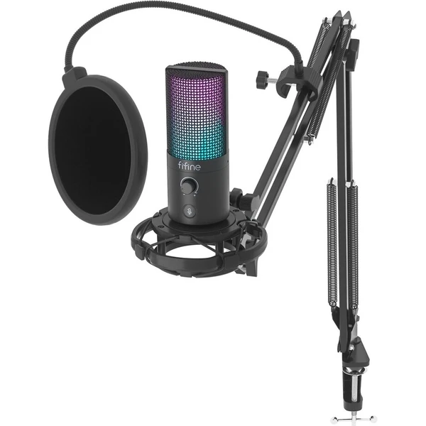 Fifine T669 PRO 3 mikrofón čierny - Mikrofóny - Obrázok d_bace54915d9247179ebd8aad62d79889