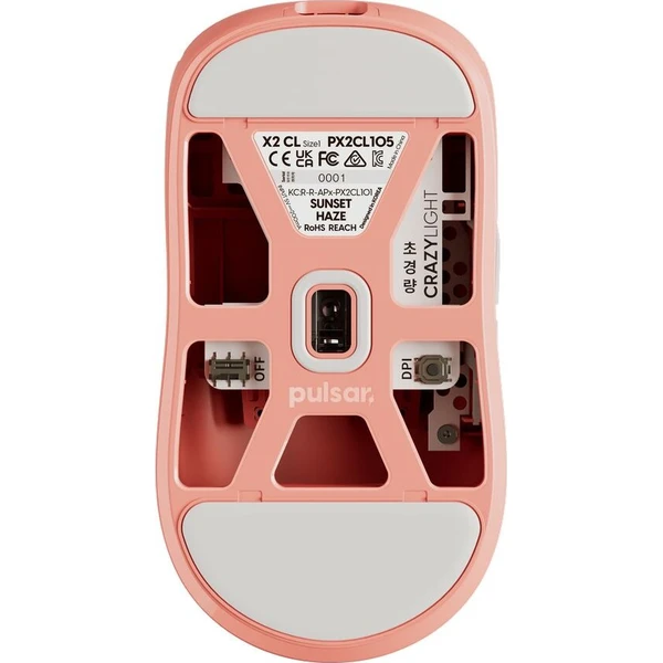 Pulsar X2 CrazyLight Mini bezdrôtová herná myš oranžová - Myši - Obrázok d_bad917e3f4124fc3b2e5f1efe5f78683