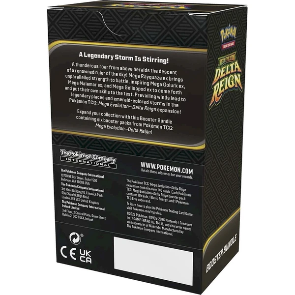 Pokémon TCG: ME06 Delta Reign - Booster Bundle - Pokémon karty - Obrázok d_bbcb0bda04ac46e7a3429f7dbfb0d097