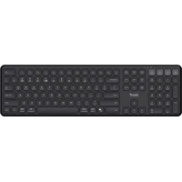 Trust VAIYA MULTIDEVICE klávesnica čierna (US layout) - Klávesnice