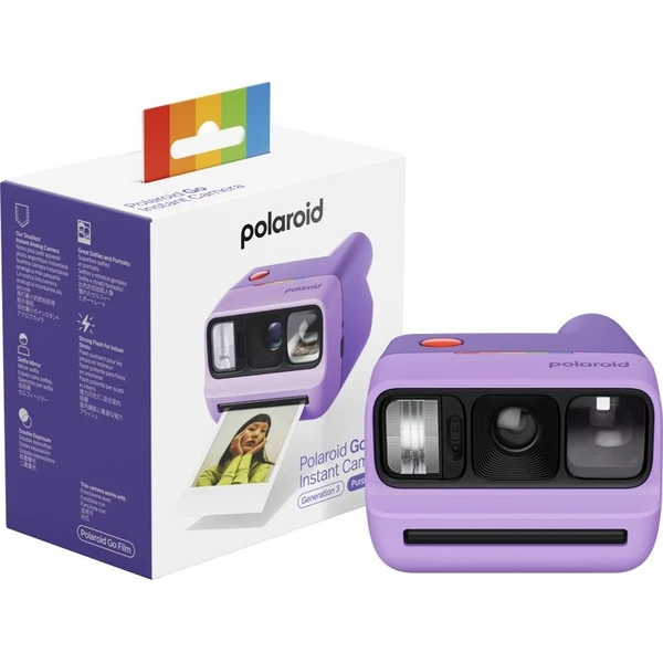 Polaroid Go Gen 3 Purpurová - Fotoaparáty - Hlavný obrázok