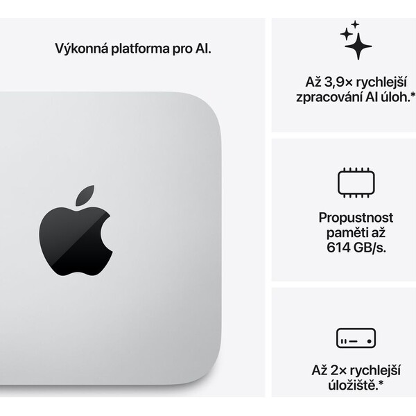 Apple Mac Studio / M5 Max / 36GB / 512GB / strieborný - Stolné počítače - Obrázok d_bc7d732449164df4b44397c6bb0d1dbf