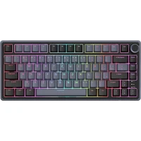 TIGO Nightfall Outemu Red herná klávesnica (CZ/SK) čiernošedá - Klávesnice