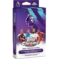 Futbalové karty Topps Chrome Premier League 2026 Hanger Box - Futbalové karty