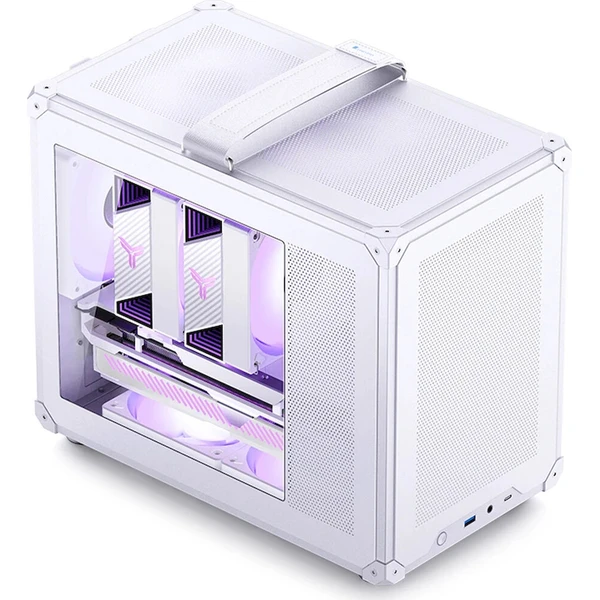 Jonsbo C6 MAX PC Micro-ATX biela - Počítačové skrine - Hlavný obrázok