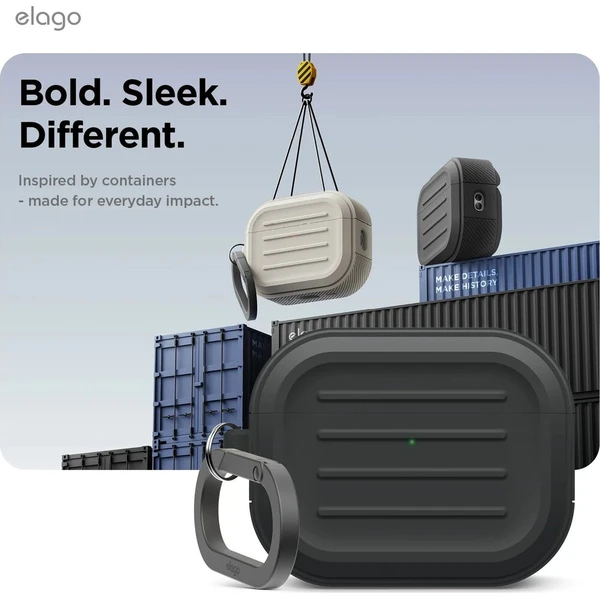 ELAGO Armor Hang Case pouzdro pro Apple Airpods Pro 3 černé - Puzdra - Obrázok d_bccab091e074464299a7de830c2f96f4