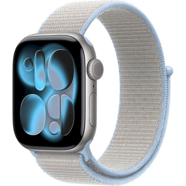 E-shop Apple Watch 42/41/40/38mm hmlisto modrý prevliekací športový remienok