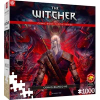 Komiksová hádanka: The Witcher (Wiedźmin) Corvo Bianco (1000) - Puzzle