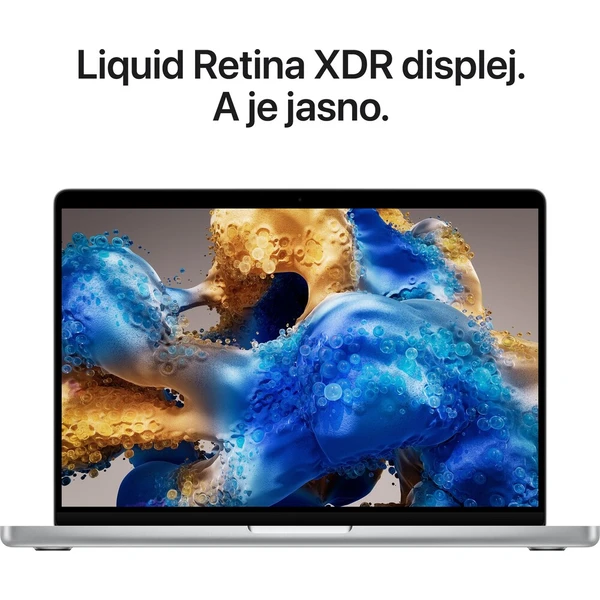 Apple MacBook Pro 14" / M5 Pro (18CPU/20GPU) / 24GB / 2TB / strieborný - Notebooky - Obrázok d_bcd21c479af948dc81f0bb249af10cf6
