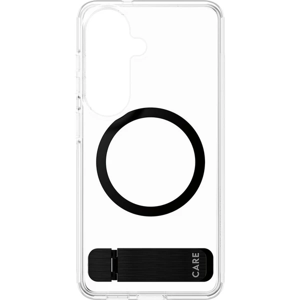 PanzerGlass® CARE Kickstand Qi kryt Samsung Galaxy S26 priehľadný/čierny - Puzdra - Obrázok d_bcdcb93220d146018bd6f4a9dacdc22a