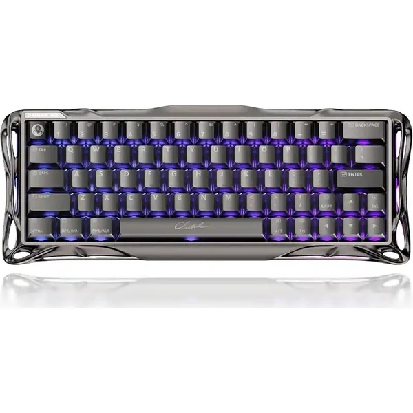 GravaStar Mercury V60 Pro Gunmetal herná klávesnica - Klávesnice - Hlavný obrázok