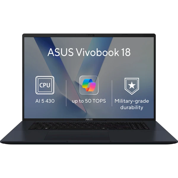 ASUS Vivobook 18 (M1807GA-S8037W) modrý - Notebooky - Hlavný obrázok