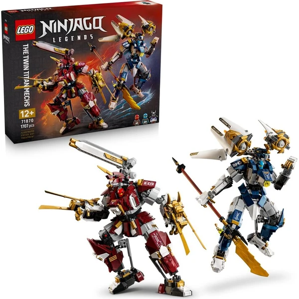 LEGO NINJAGO 71870 Dvojica titánskych robotov - LEGO - Hlavný obrázok