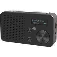 Telestar TOP 100 prenosné DAB+/FM rádio s Bluetooth čierne - Rádiomagnetofóny