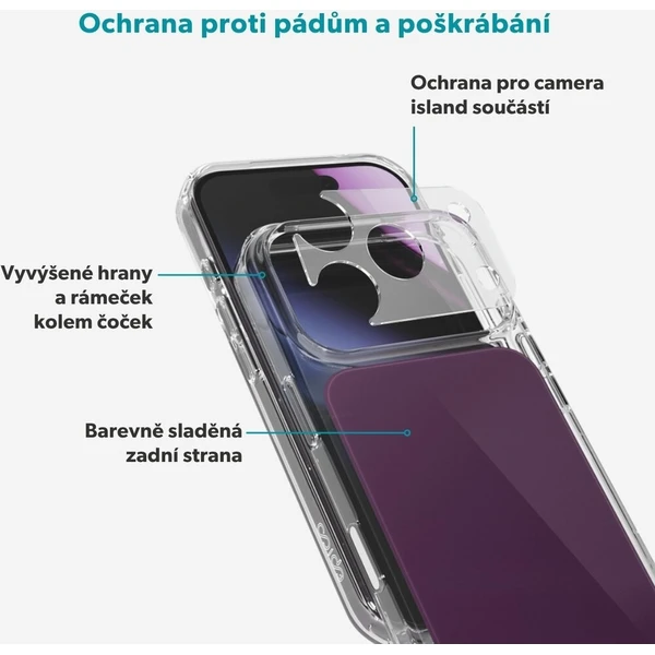 Epico Tile Mag+ MagSafe/Qi2 kryt iPhone 17 Pro Max/18 Pro Max tmavě fialový - Puzdra - Obrázok d_be27409fd4a649f290e5d1576c456fc5