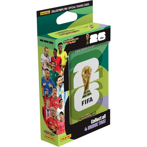 Panini FIFA Majstrovstvá sveta vo futbale 2026 Adrenalyn - Kovová krabička (Pocket) - Futbalové karty - Obrázok d_be9613b3fcb54dc69110d2c199674420