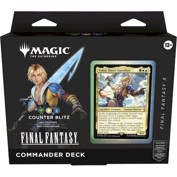 Magic: The Gathering - Final Fantasy Commander Deck Box (4 Decky) - MTG karty - Obrázok d_beb9c54fdf0e488d8b789f98694a2ab6