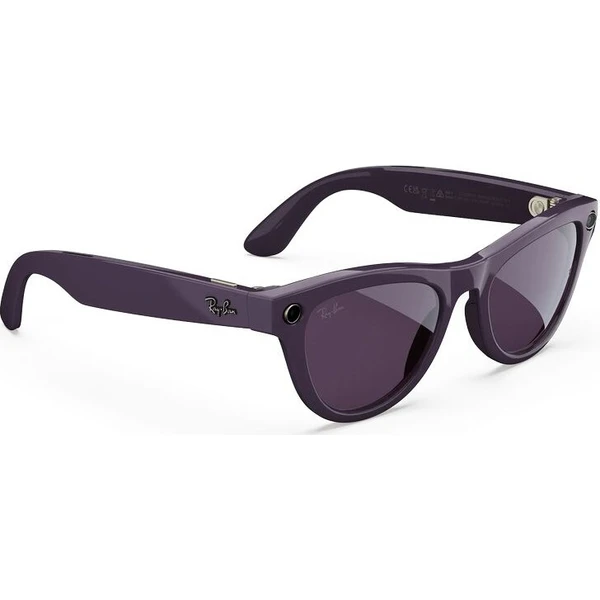 Meta RAY-BAN Skyler Gen2 (Štandardné) inteligentné lesklé okuliare (zatmavovacie - číre/ametystové)  - AR okuliare - Obrázok d_bebbe5a697454107b428c458c66ddc56