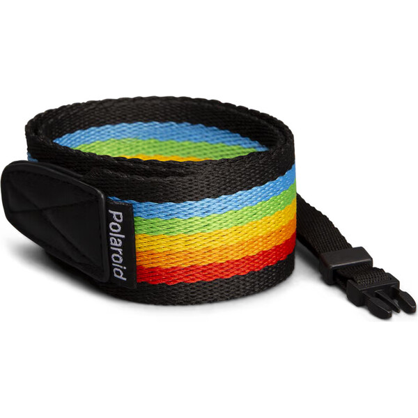 Polaroid popruh na fotoaparát Rainbow čierny - Pútka - Hlavný obrázok