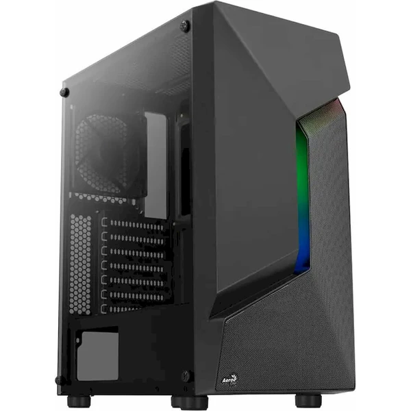 Aerocool Scape-G-BK-v1 Midi-Tower čierna - Počítačové skrine - Hlavný obrázok