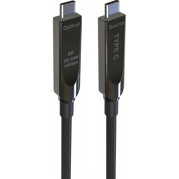 PremiumCord USB-C 10Gbps DP1.4 optický kabel 10m - Káble a redukcie - Obrázok d_bee84ebc5526476a8d5c2b4801ad644b