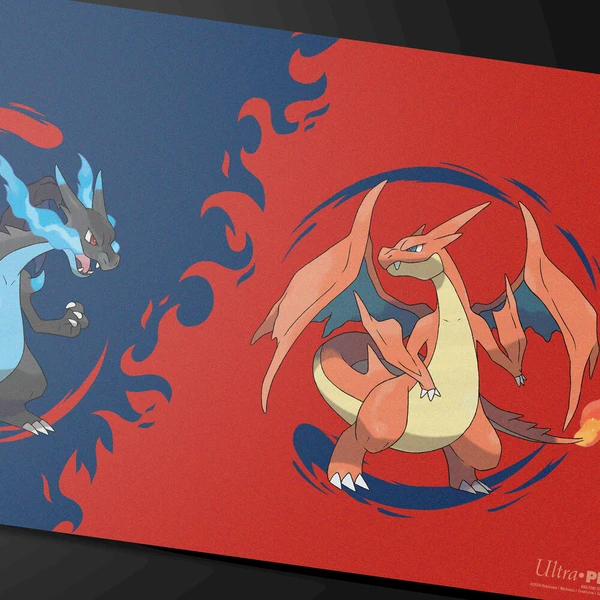 Pokémon UP: Mega Charizard X & Y - Herná podložka - Albumy na karty - Obrázok d_bf3989e7fcd74c3e84cbcd9390b019d3