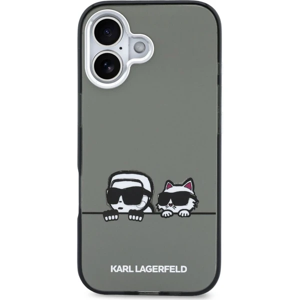Karl Lagerfeld IML K&CH Heads Logo MagSafe kryt iPhone 17 čierny - Puzdra - Obrázok d_c02225361b914f508ce3795707e49e01