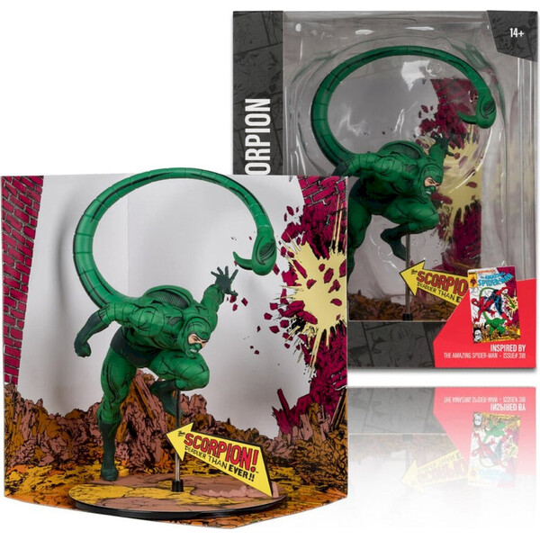 Figúrka McFarlane Marvel - Scorpion (The Amazing Spider-Man #318) 17 cm - Figúrky - Obrázok d_c053a6dc98e246a6bf56cfc325e39c96
