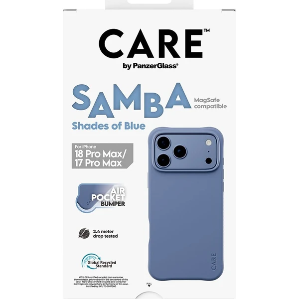 PanzerGlass CARE Samba MagSafe kryt Apple iPhone 18 Pro Max/17 Pro Max Shades of Blue modrý - Puzdra - Obrázok d_c088b1c65b924b89b0d78c0e9eb26406