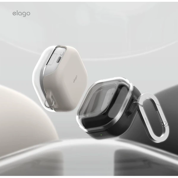 ELAGO Duo Clear púzdro Samsung Galaxy Buds4/Buds4 Pro béžové - Puzdra - Obrázok d_c0a4cbb92b1b4c9e81d0180999bfe623