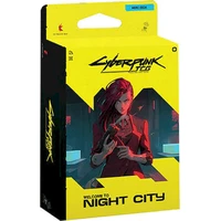 Cyberpunk TCG - Welcome to Night City Starter Deck - The Heist - Zberateľské karty a nálepky