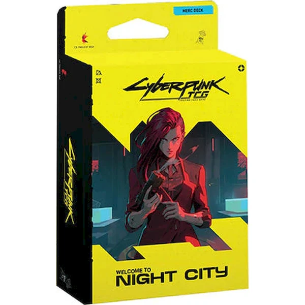 Cyberpunk TCG - Welcome to Night City Starter Deck - The Heist - Zberateľské karty a nálepky - Hlavný obrázok