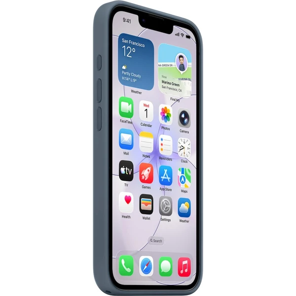 Apple silikónový kryt s MagSafe na iPhone 17e oceľovo modrý - Puzdra - Obrázok d_c16bb44de46145b988d480f59fe0a106
