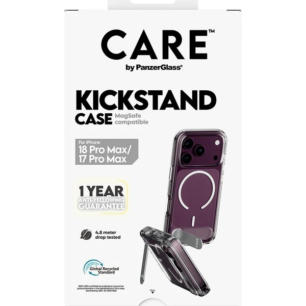 PanzerGlass CARE KickStand MagSafe kryt Apple iPhone 18 Pro Max/17 Pro Max bílý - Puzdra - Obrázok d_c1b0e159d1dc4719a9e6fc661d233188
