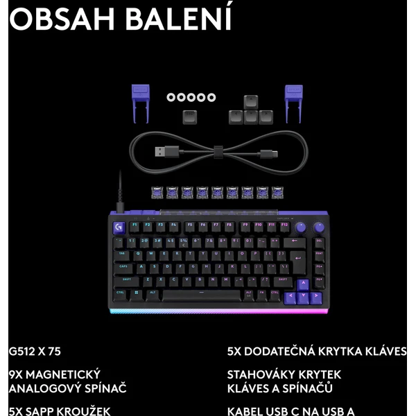 Logitech G512 X 75% herná klávesnica Linear US INTL čierna - Klávesnice - Obrázok d_c1c49e4cab284a29b48464e90c6b3fd6