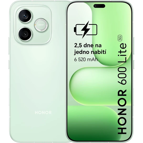 HONOR 600 Lite 8GB/256GB zelený - Mobilné telefóny - Hlavný obrázok