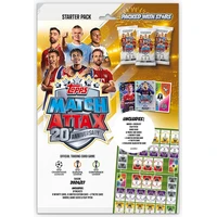 Futbalové karty Topps Match Attax UCC 2026/27 - Starter Pack - Futbalové karty