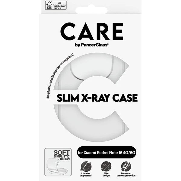 PanzerGlass® CARE X-Ray kryt Xiaomi Redmi Note 15 5G priehľadný - Puzdra - Obrázok d_c25cccfeeb8a4e52b0e714e072ae52f9