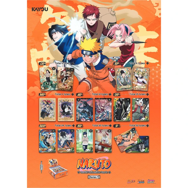 Zberateľské karty Kayou Naruto Smriti Collectible - Earth Scroll Booster - Zberateľské karty a nálepky - Obrázok d_c26f025fcd4e4c0db6ca35aa5e16816e