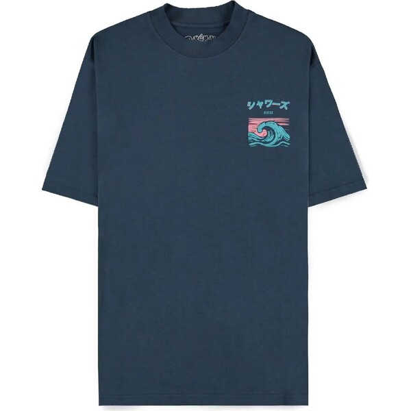 E-shop Tričko Pokémon - Navy Vaporeon (Loose Fit) M
