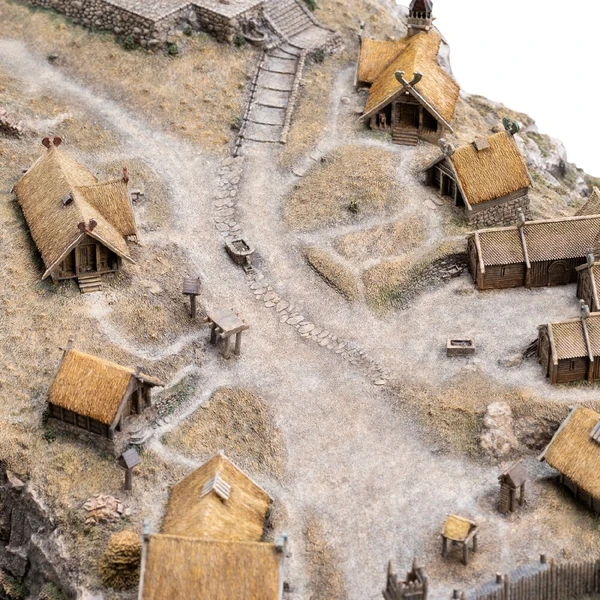 Replika Weta Workshop Pán prsteňov trilógia - Edoras (limitovaná edícia) 16,1 cm - Repliky - Obrázok d_c2c07fa4152740c2abb16f60c59fd2a1