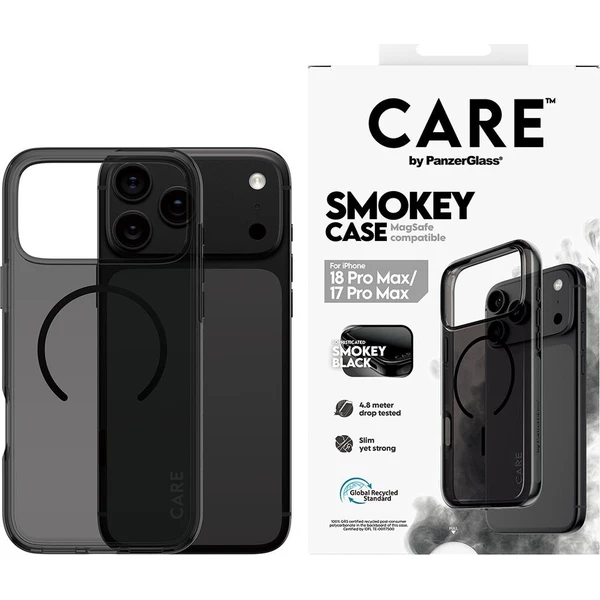 PanzerGlass CARE Smokey MagSafe kryt Apple iPhone 18 Pro Max/17 Pro Max kouřový/černý - Puzdra - Obrázok d_c2da50d598bf4220b008d2935ab4eeed