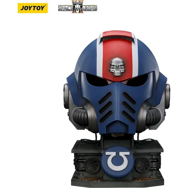 Soška Warhammer 40,000: Space Marine 2 Replica Ultramarines Lieutenant Titus helmet - Sochy a sošky - Obrázok d_c312139c05874989ac176296666303b2
