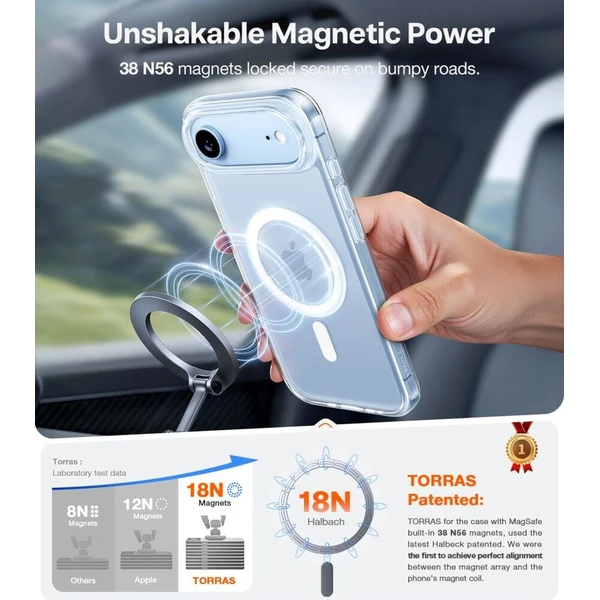 Torras Guardian MagSafe kryt iPhone Air clear - Puzdra - Obrázok d_c31d3f3f5d4c411caca4b78b46d5f91d