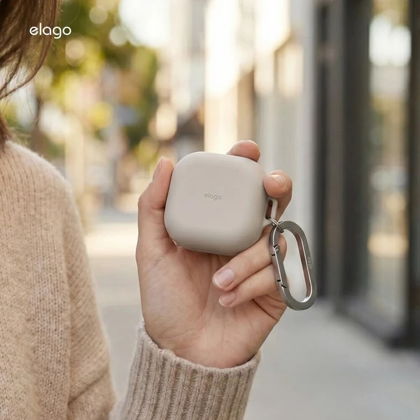 ELAGO Silicone Hang Case pouzdro pro Samsung Galaxy Buds4/Buds4 Pro světle růžové - Puzdra - Obrázok d_c359786e362140039e2d13dc6e9764ff