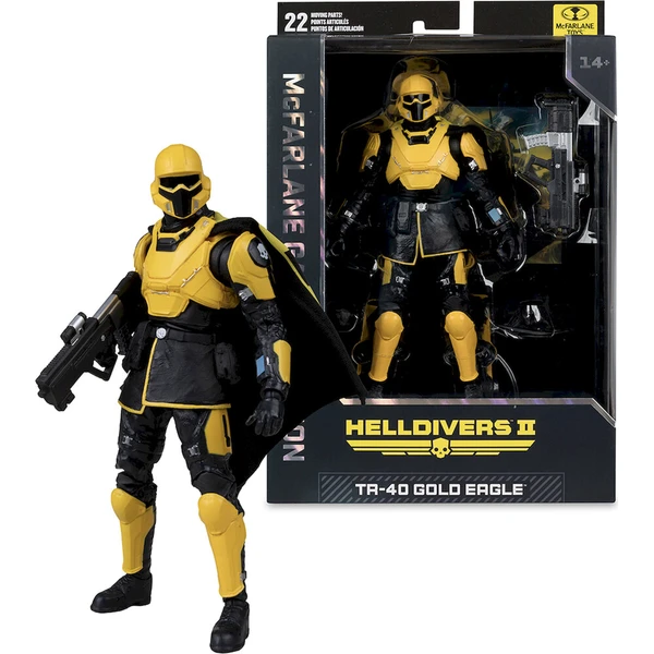 Figúrka McFarlane Helldivers 2 - TR-40 Gold Eagle 18 cm - Figúrky - Obrázok d_c36ed9f1c9a74bf4b88eaea11bf01c1b