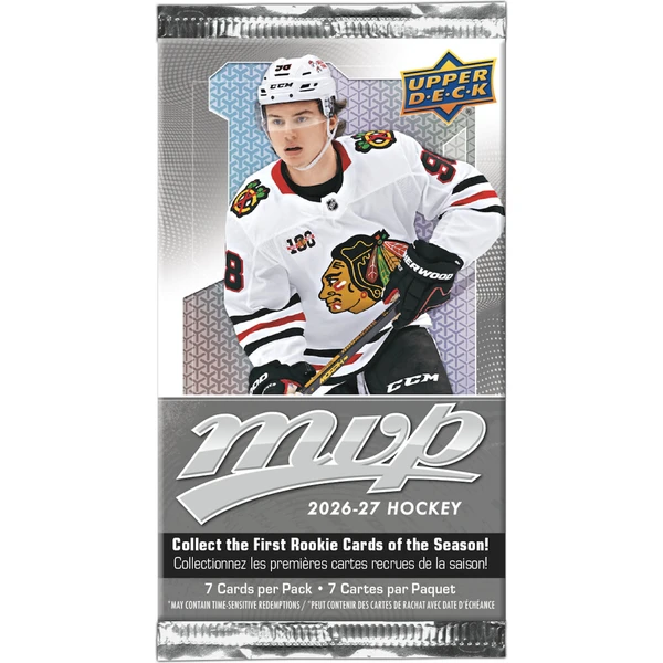 Hokejové karty 2026-27 Upper Deck MVP Hockey Retail Balíček - Hokejové karty - Hlavný obrázok