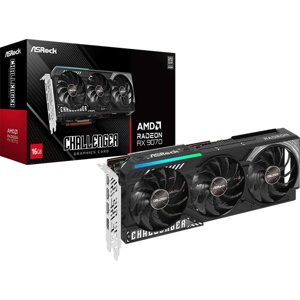 ASRock VGA AMD Radeon RX 9070 Challenger 16GB - Grafické karty - Obrázok d_c3bcba22b5ac43c69c09720b41ae7c83