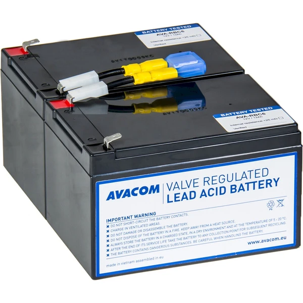 AVACOM RBC6 batéria pre UPS - Batérie - Hlavný obrázok